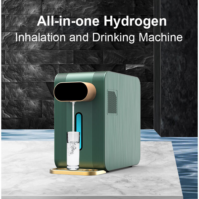 New Hydrogen Inhaler 600ml 900ml PEM Pro Electrolysis Machine Hydrogen_algz