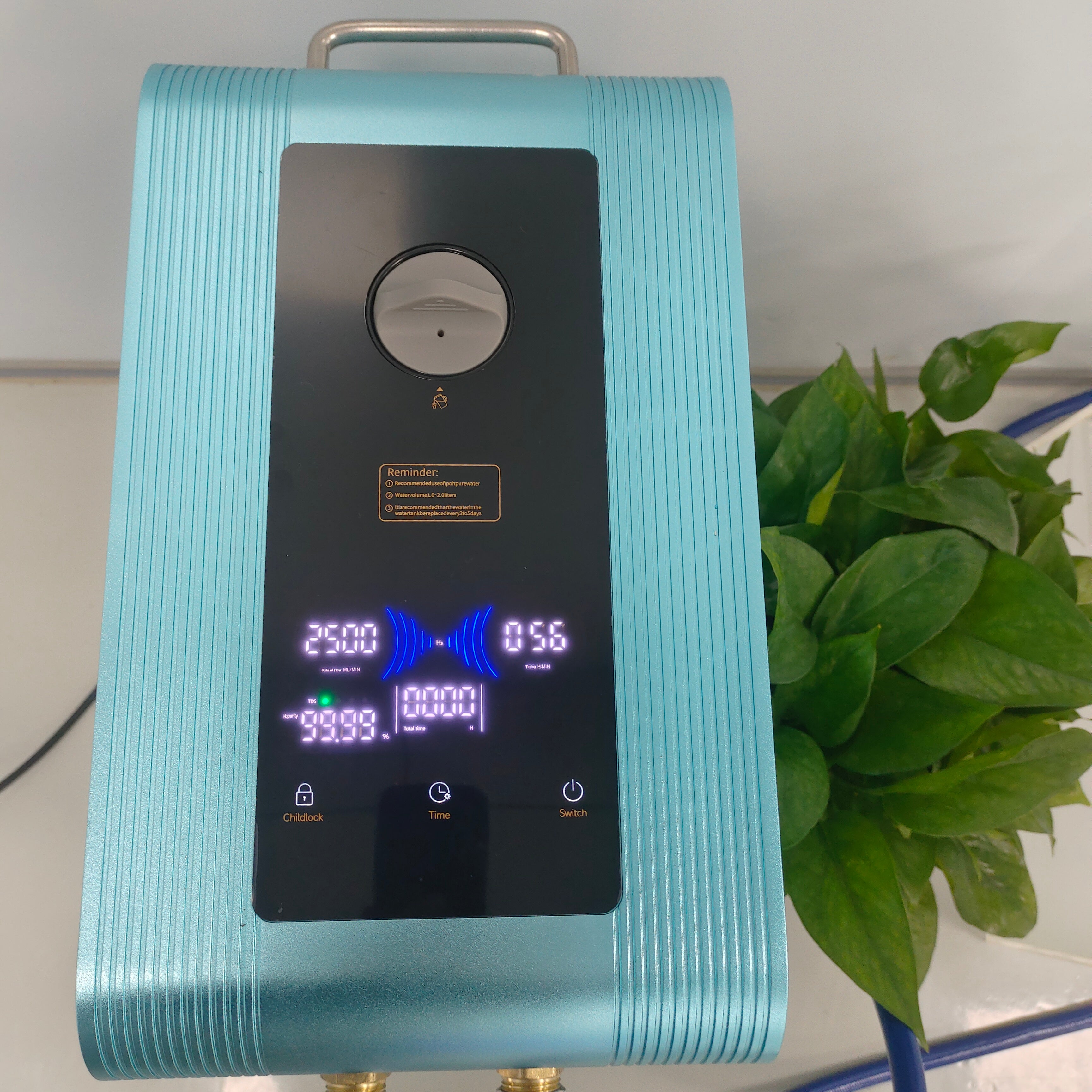 High-tech Hydrogen Water Bath Electrolytic Machine Dissolved Hydrogen Rich Water Generator_algz